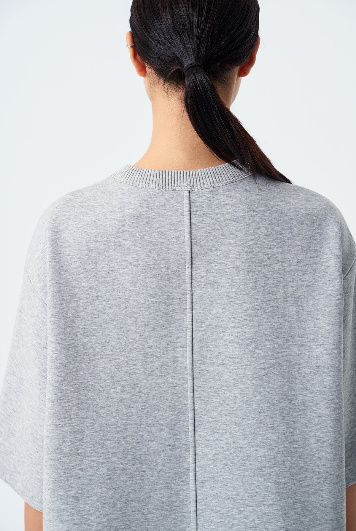 Alice Boxy Crew Neck Sweatshirt Tee