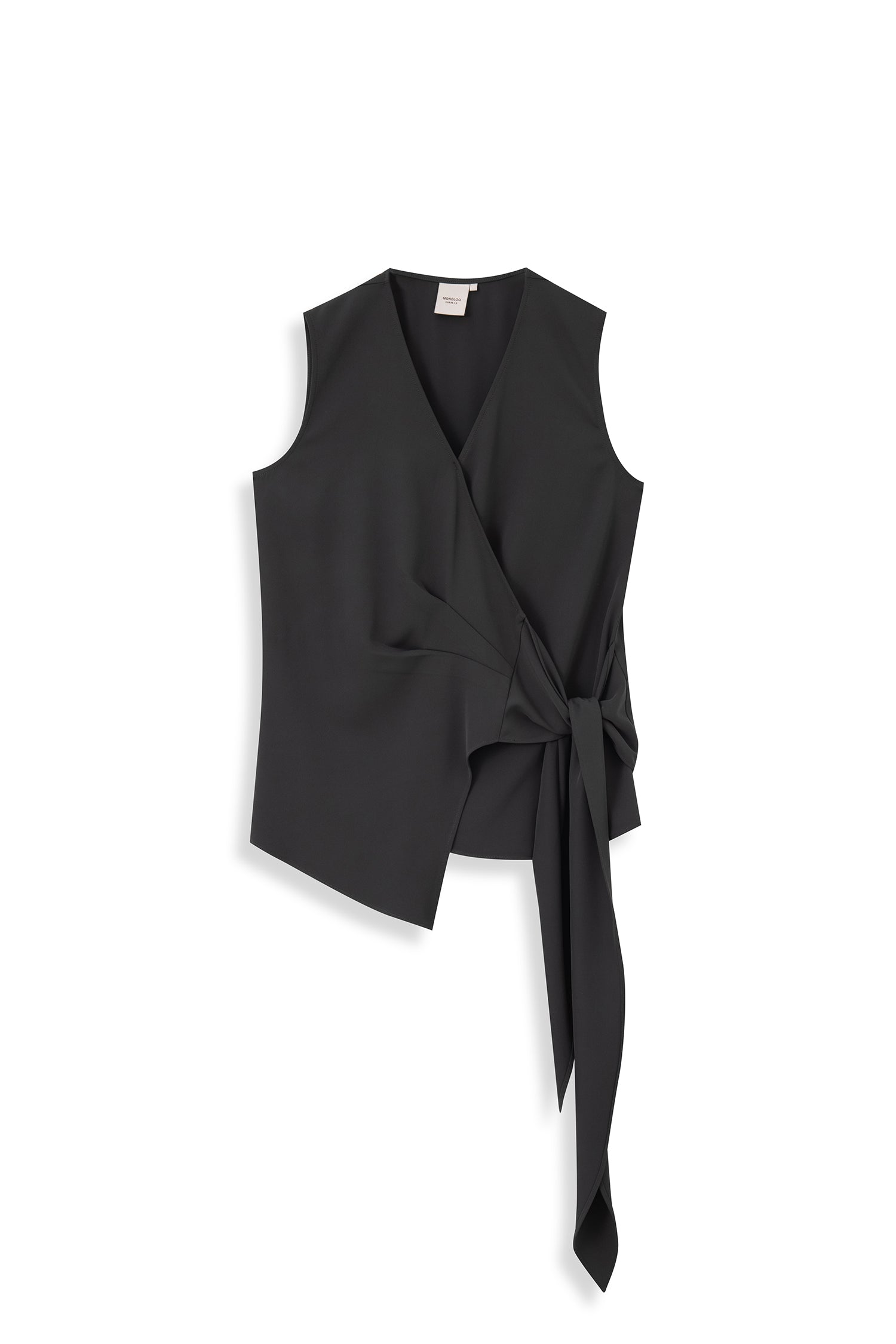 Asymmetric Wrap Top