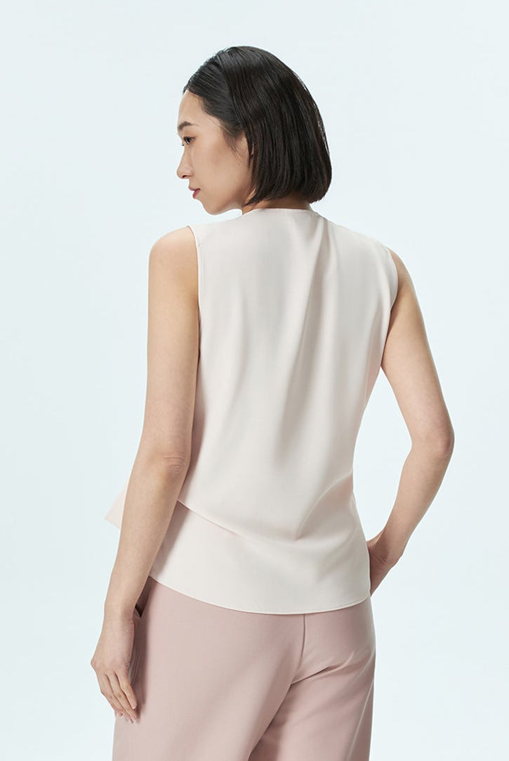 Asymmetric Wrap Top