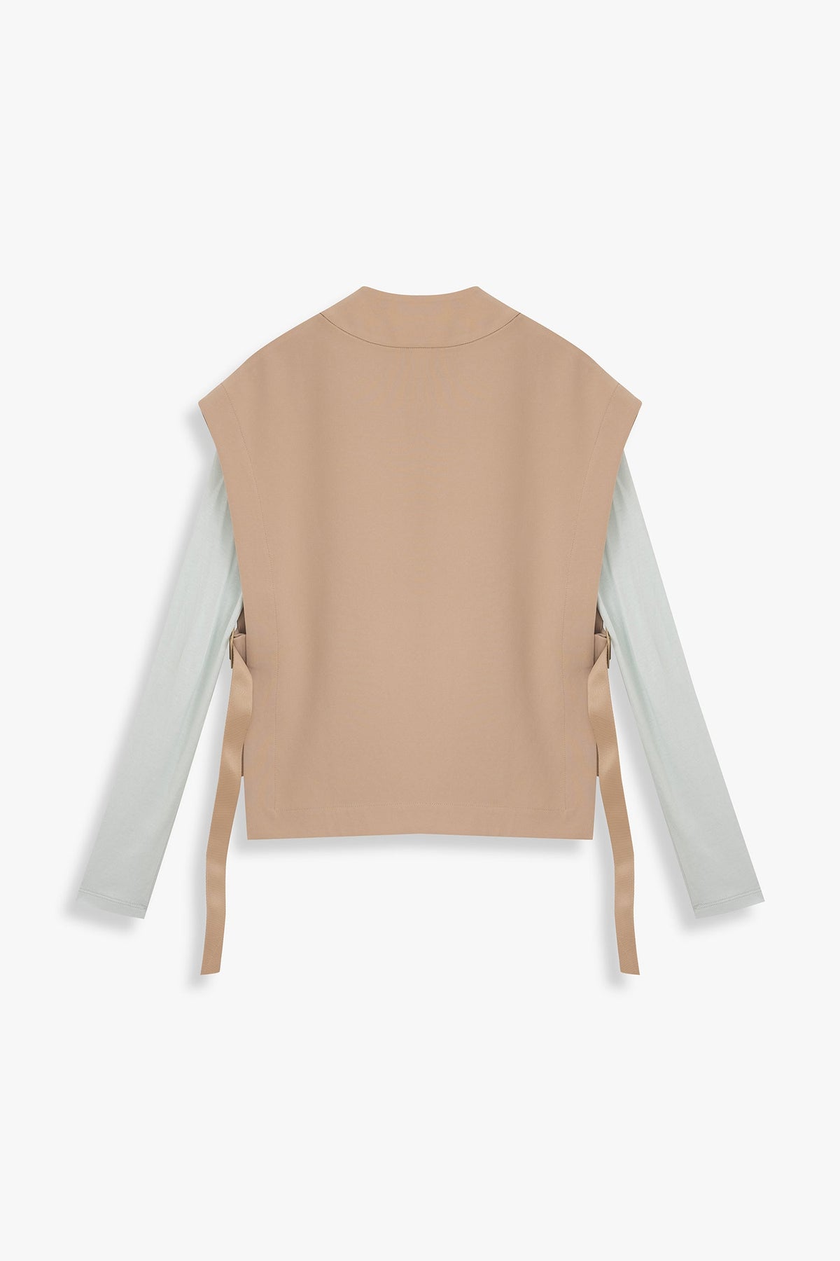 Zip Front Cover-Up with Open Sides