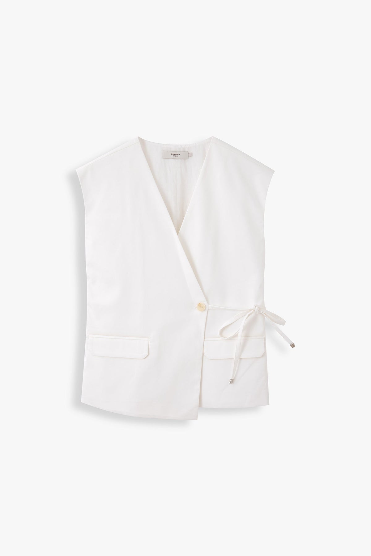 Quinn Wrap Front Gilet Waistcoat