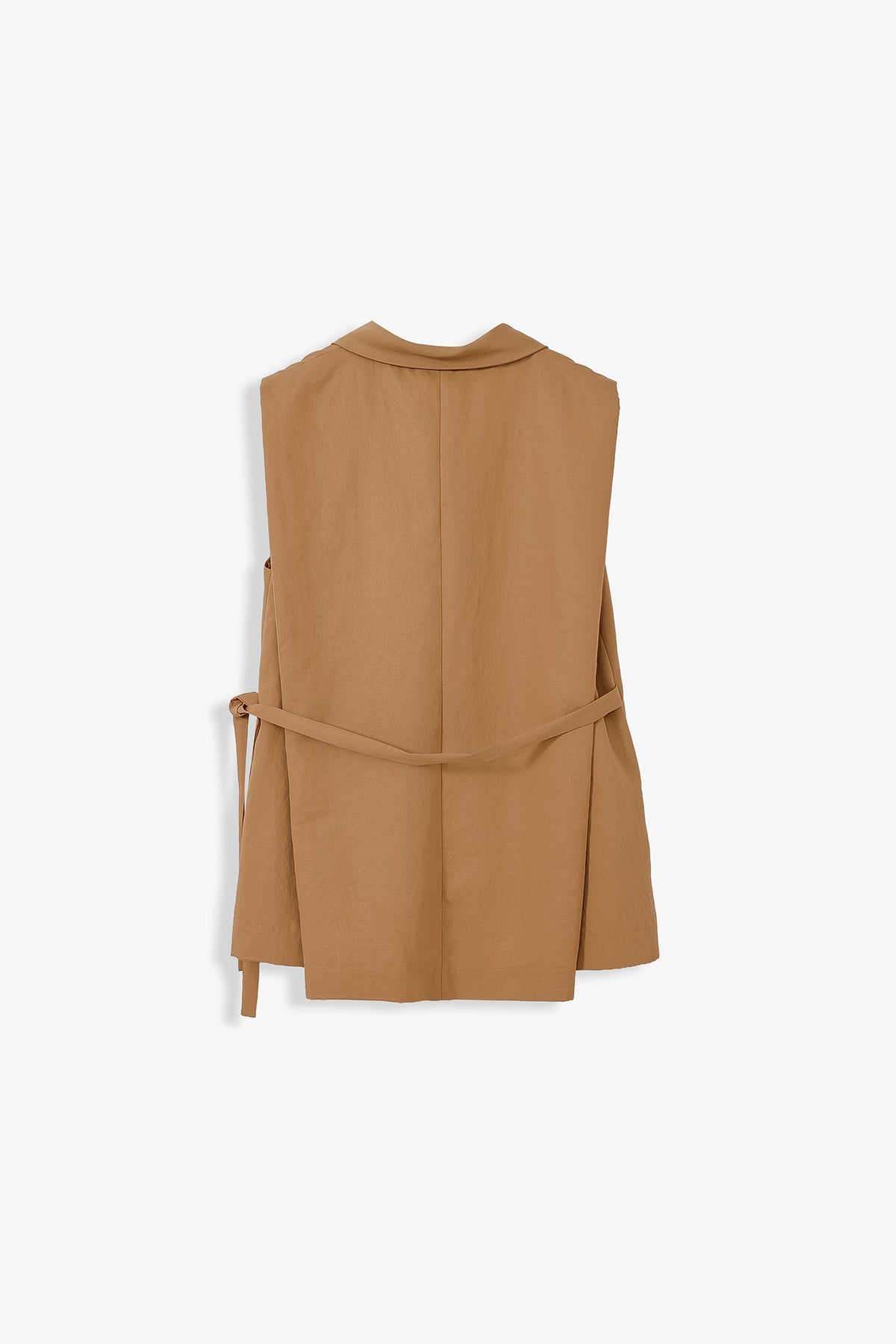 Miko Draped Back Sleeveless Vest